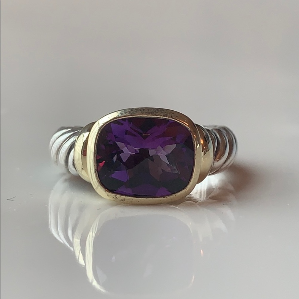 David Yurman Noblesse Amethyst Ring